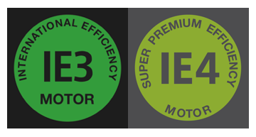 IE3 International Efficiency Motor and IE4 Super Premium Efficiency Motor